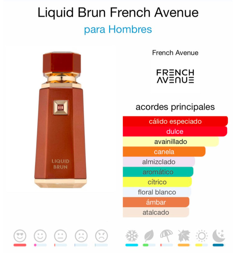 French Avenue Liquid Brun