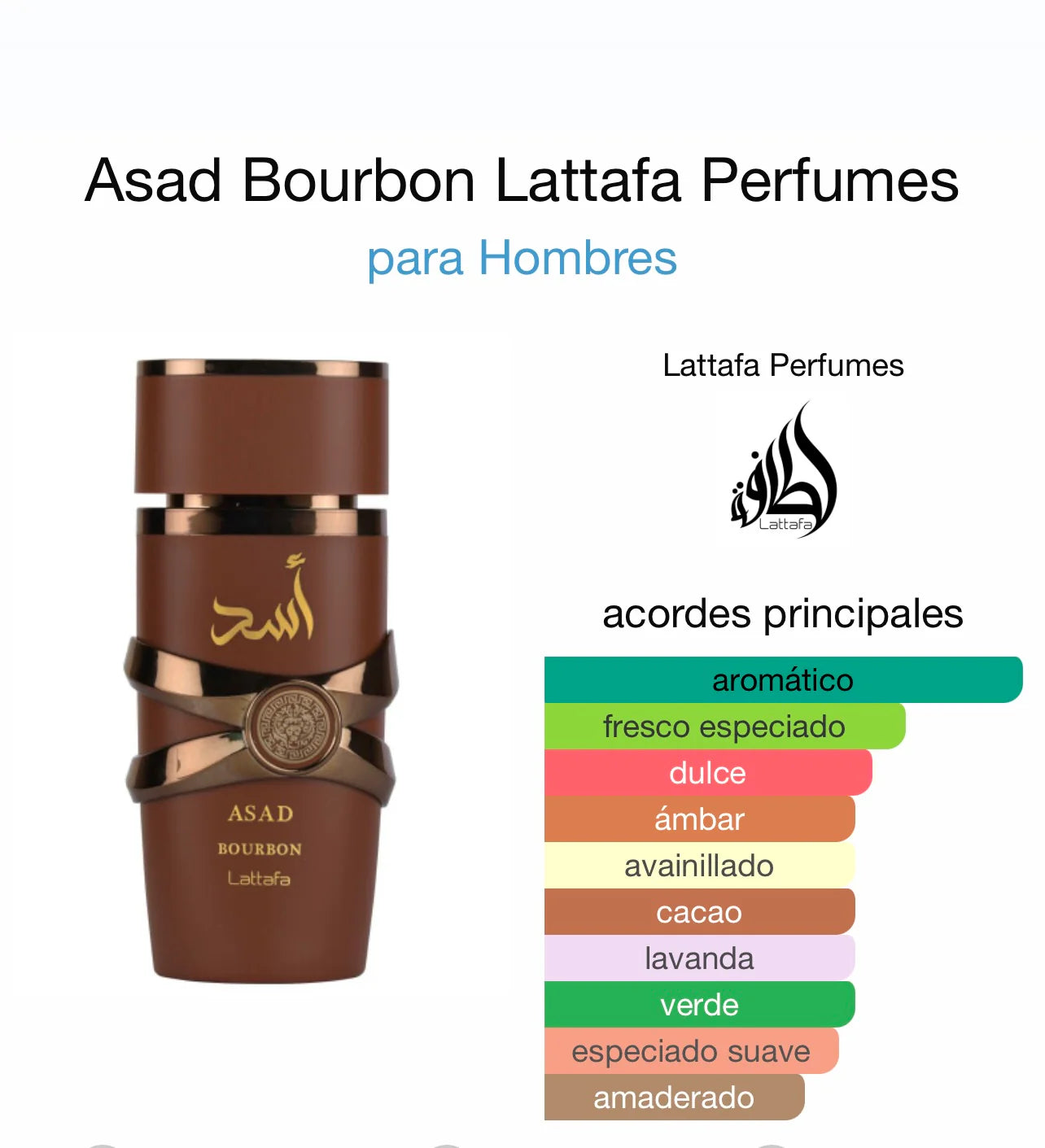 Lattafa Asad Bourbon