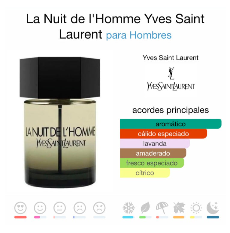 Yves Saint Laurent La Nuit De L'Homme Eau de Toilette